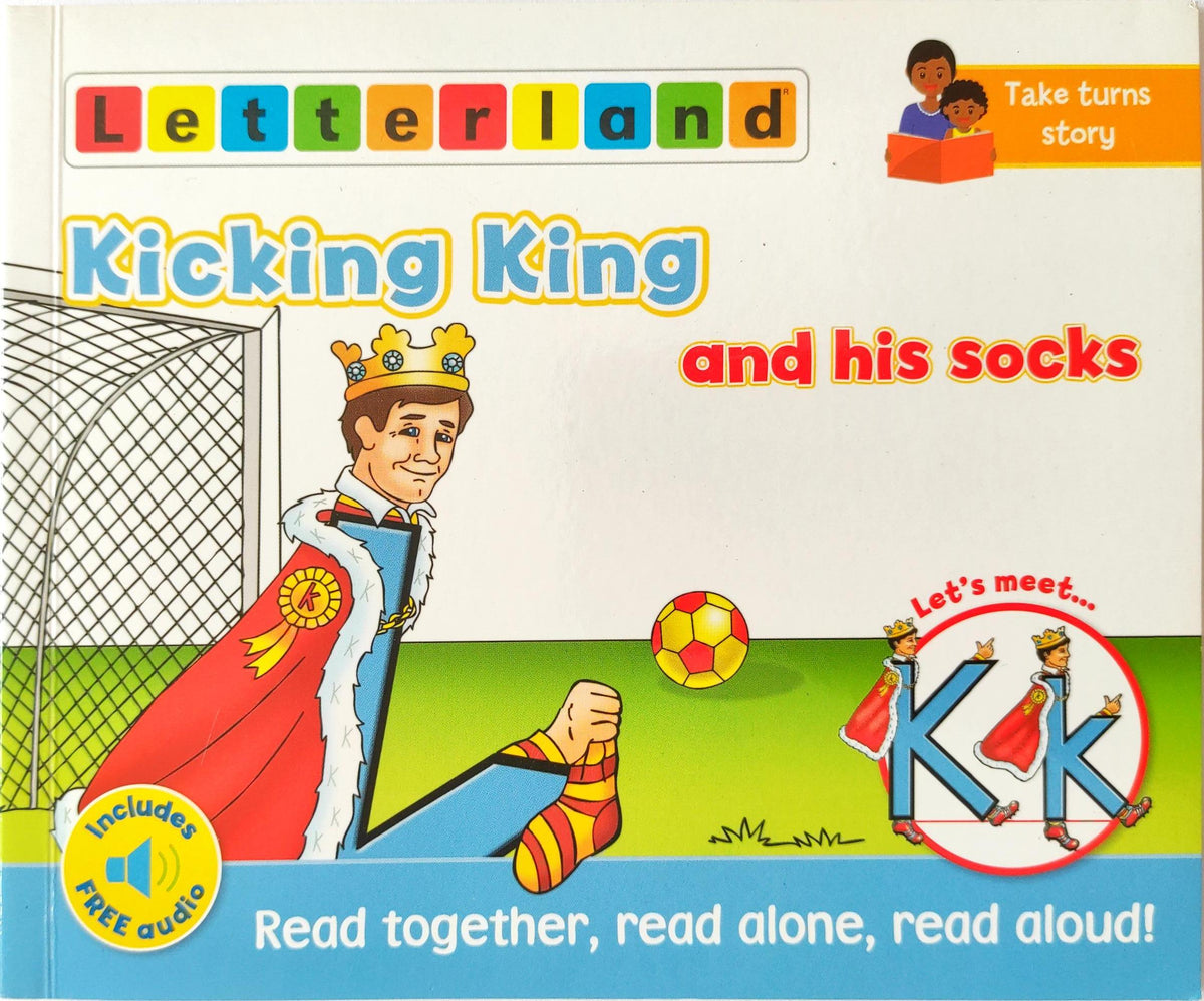 Kicking King and his Socks