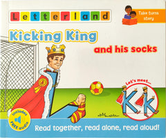 Kicking King and his Socks