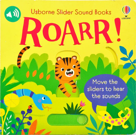 Usborne Roarr! (Sound And Slide Book)