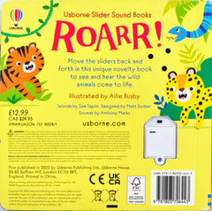 Usborne Roarr! (Sound And Slide Book)