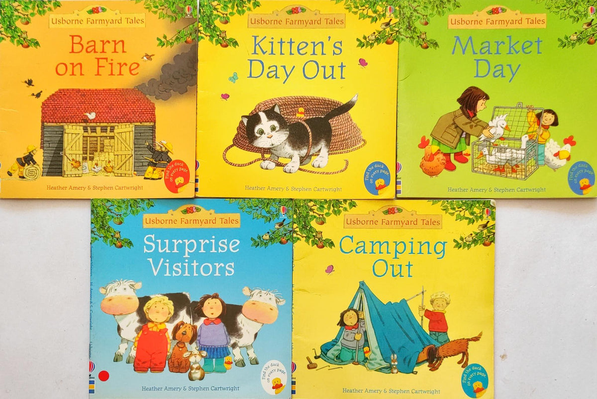 Usborne Farmyard Tales Combo 15 (5 Books)