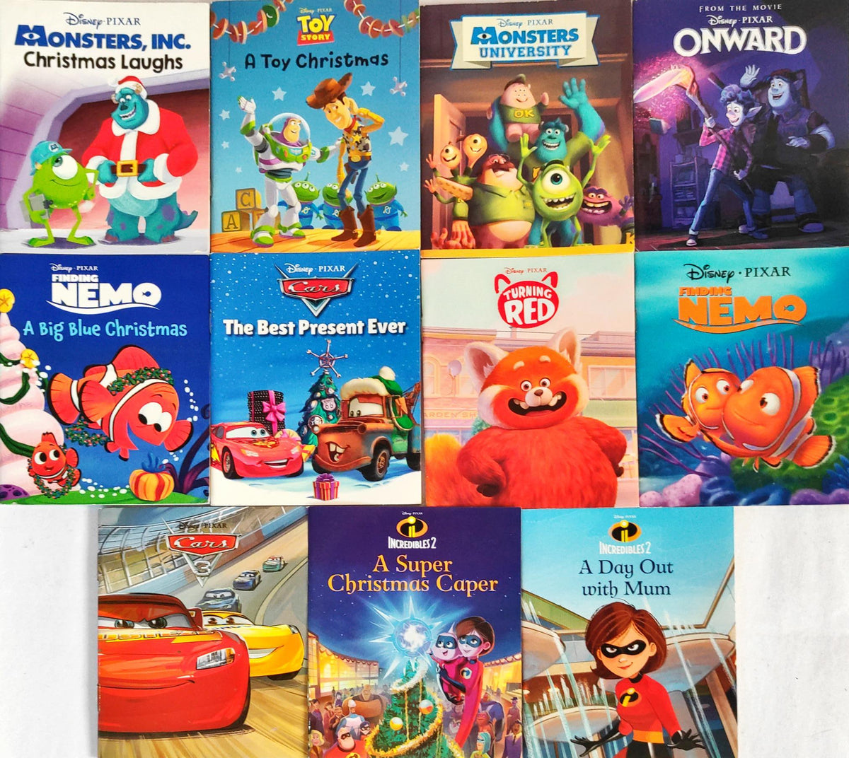 Disney Pixar Small Books Combo 2 (11 Books)