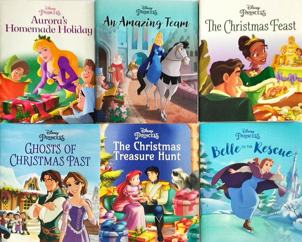 Disney Princess SmallBook Combo Set 3 (6 Books)