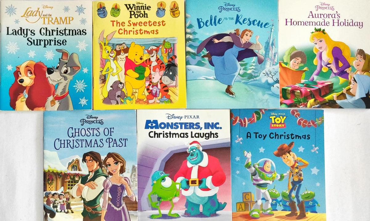 Disney Pixar Small Books Combo 3 (7 Books)