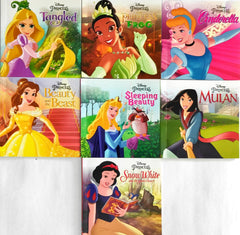 Disney Princess SmallBook Combo Set 4 (7 Books)