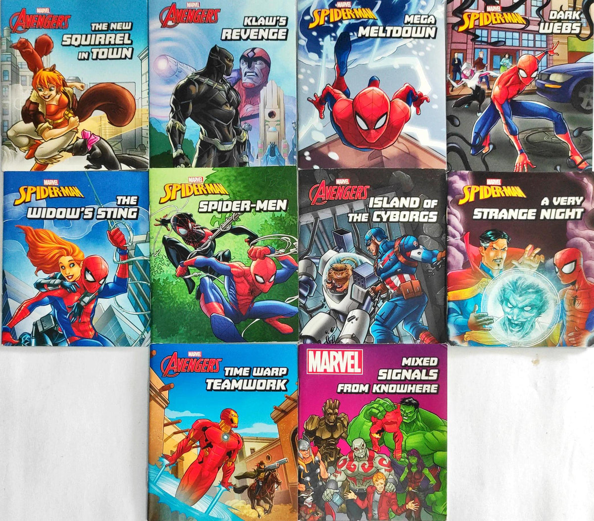 Marvel Small Book Combo 2 (10 Books)
