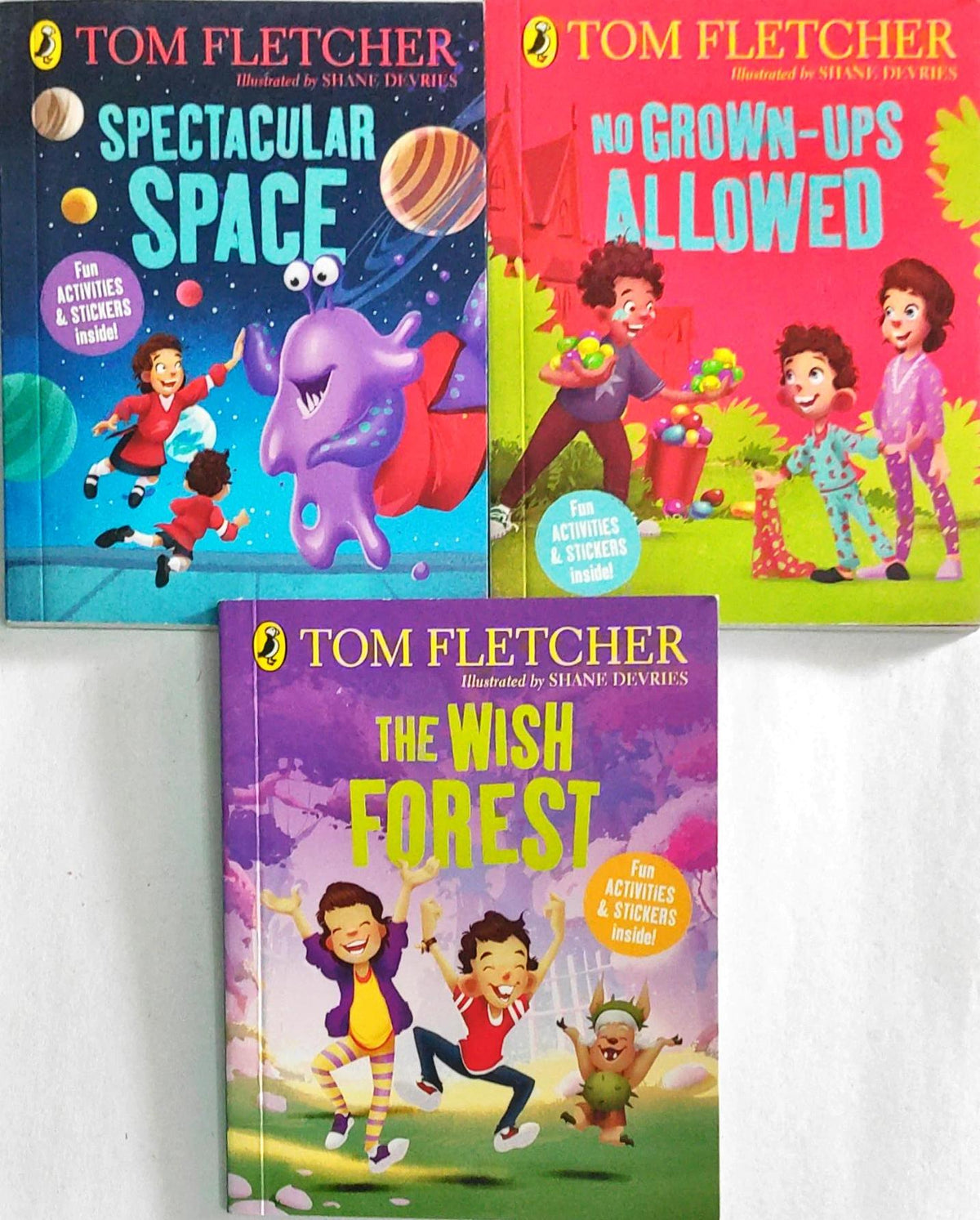 Tom Fletcher Combo 4 (3 Books)