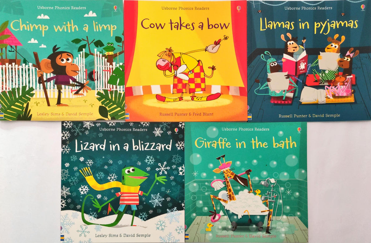 Usborne Phonics Reader Combo Set 19 (5 Books)