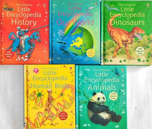 Usborne Little Encyclopedia Combo (5 Books)