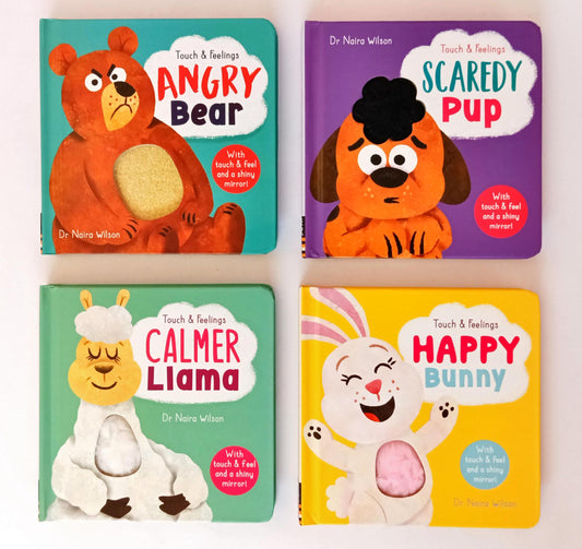 My First Behaviours: Touch & Feelings 4 Book Gift Box Set