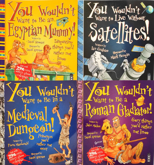 You wouldn't want to live Combo 5 (4 Books)