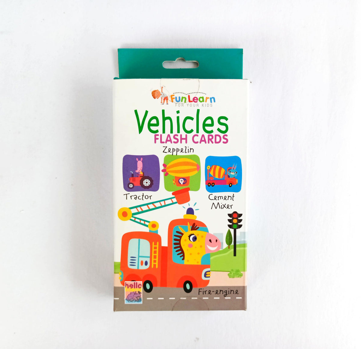 VEHICLES 30 FLASH CARDS BOX