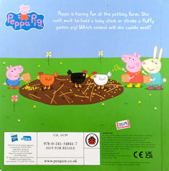 Peppa at the Petting Farm (Board Book)