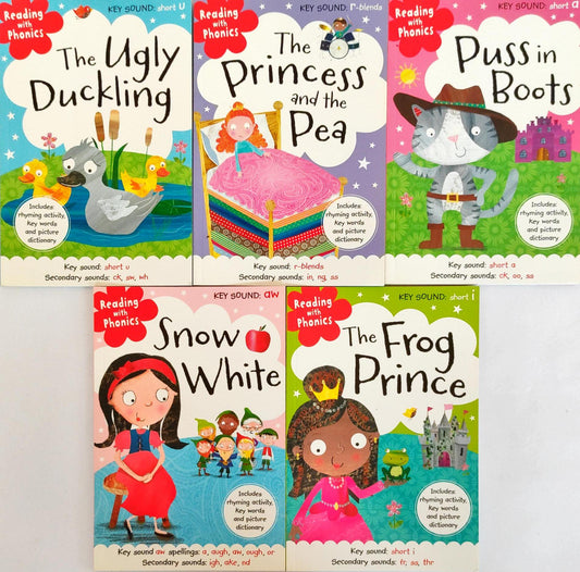 Reading with Phonics Combo 12 (5 Books)