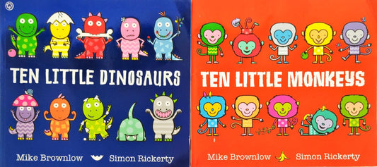 Ten Little Combo 2 (2 Books)
