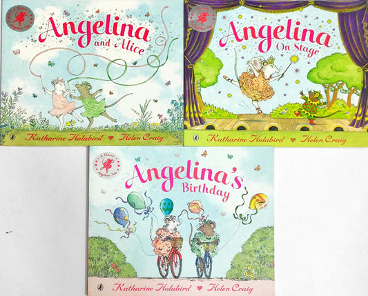 Angelina Combo (3 Books)