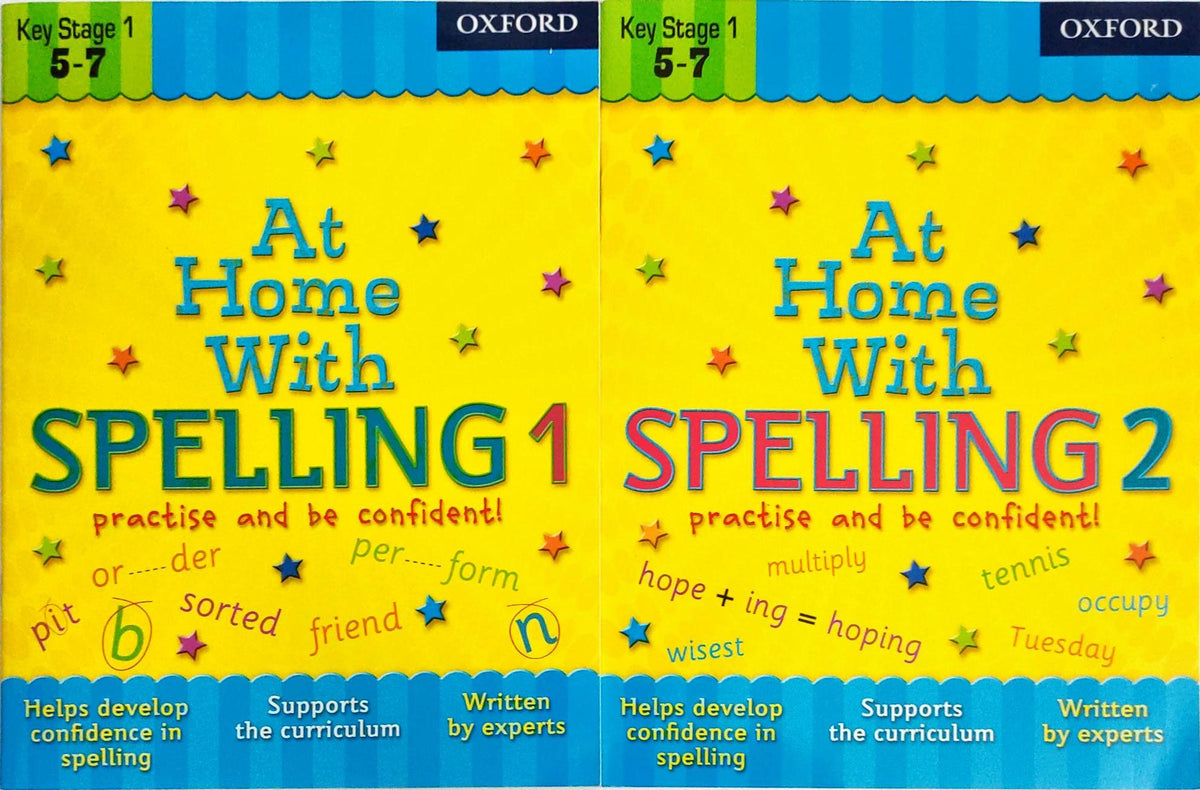At Home with Spelling Combo (2 Books)