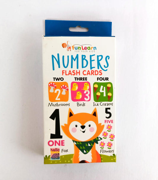 NUMBERS 30 FLASH CARDS BOX