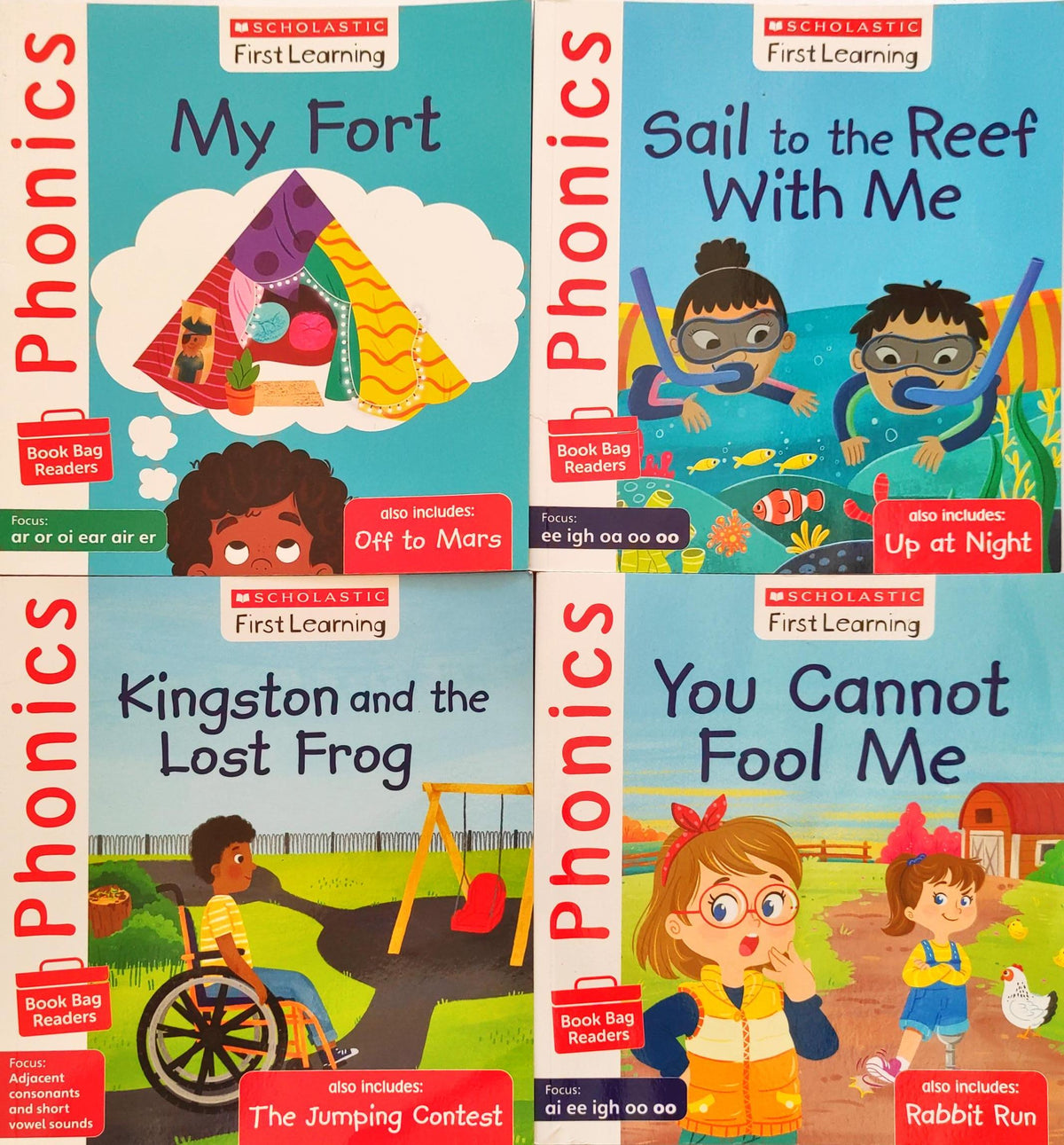 First Learning Phonics Combo (4 Books)