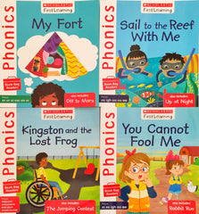First Learning Phonics Combo (4 Books)
