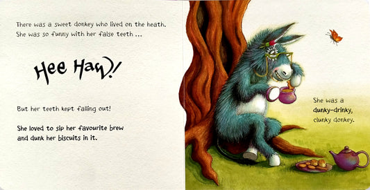 The Grinny Granny Donkey (Board Book)