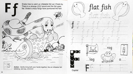Jolly Phonics Workbook Combo 4 (4 Books)