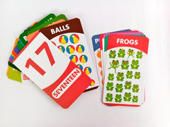 NUMBERS 30 FLASH CARDS BOX