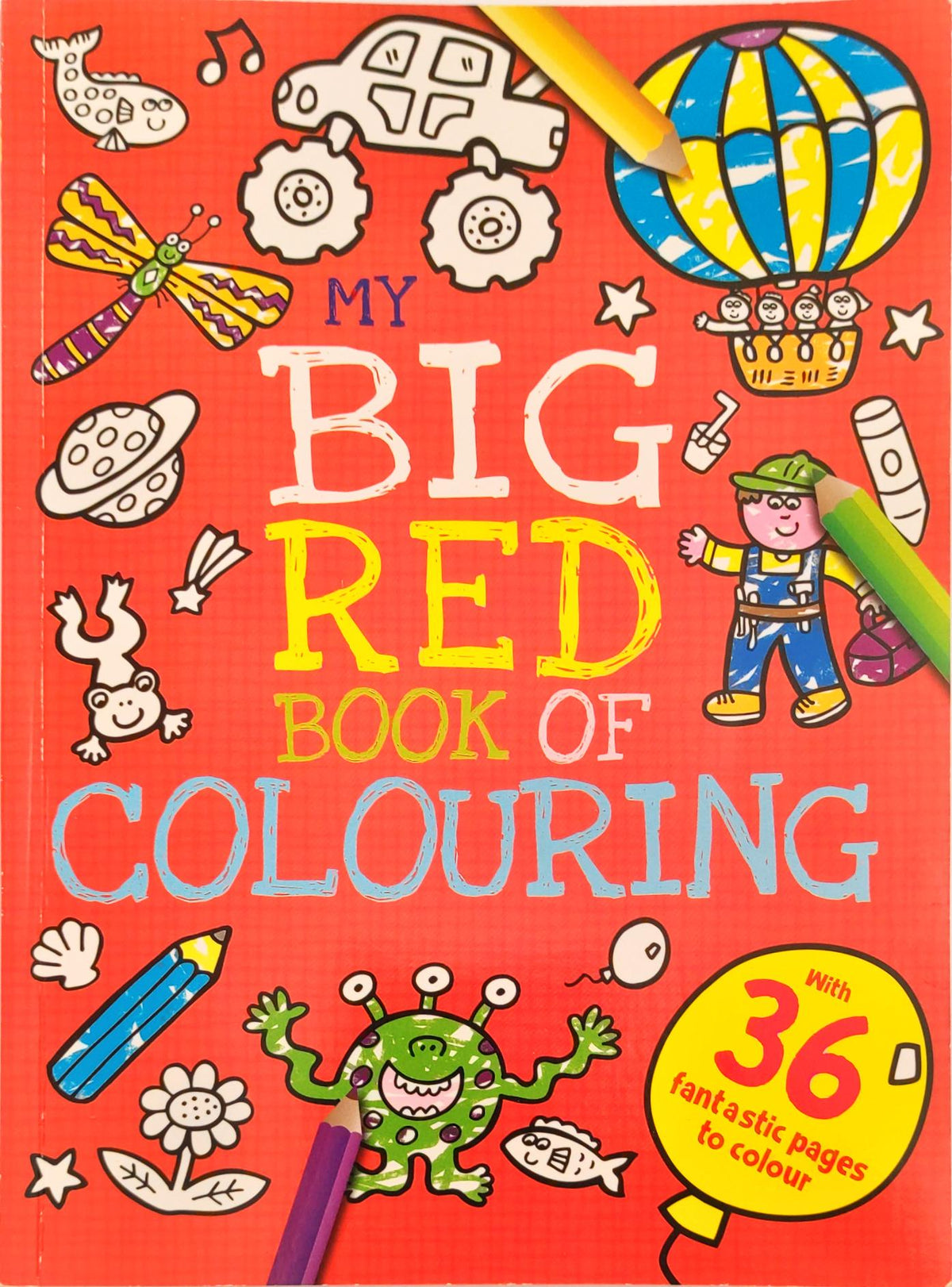 My Big Red Book of Colouring