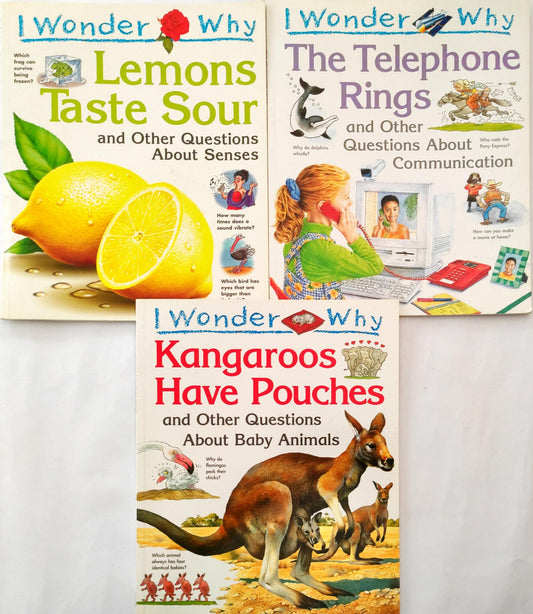 I Wonder Why Combo 8 (3 Books)