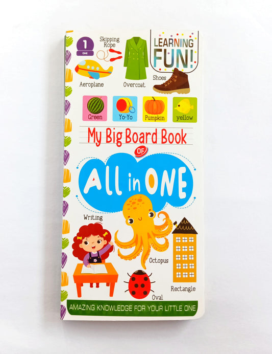My Big Board Book Of All In One