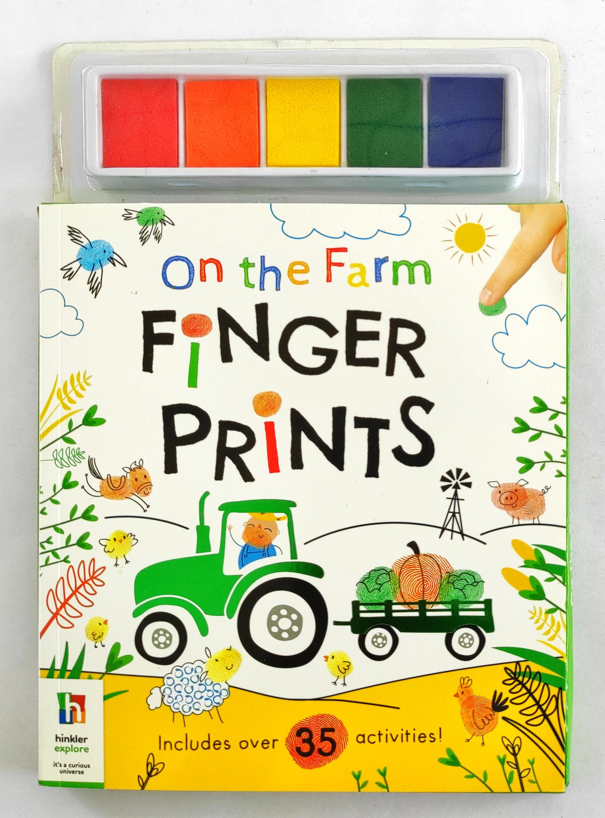 On the Farm Finger Prints (Activity Book)