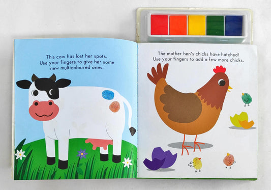 On the Farm Finger Prints (Activity Book)