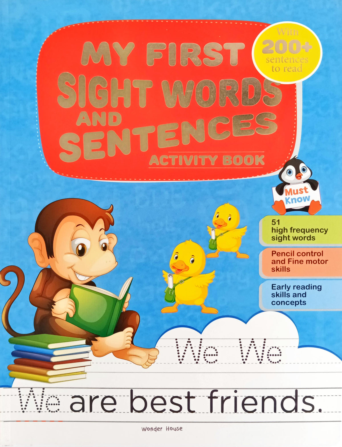 My First Sight Words and Sentences Activity Book