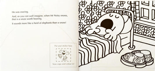 My Mr Noisy Copy Colouring Book with Colourful Stickers!