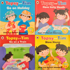 Topsy and Tim Combo Set (4 Books)