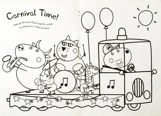 Peppa Pig Bing Bong Bang! Colouring Book