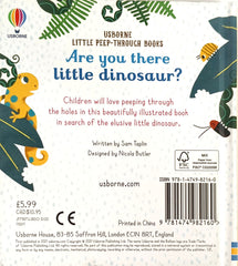 Usborne Are you there Little Dinosaur (Peep through Book)