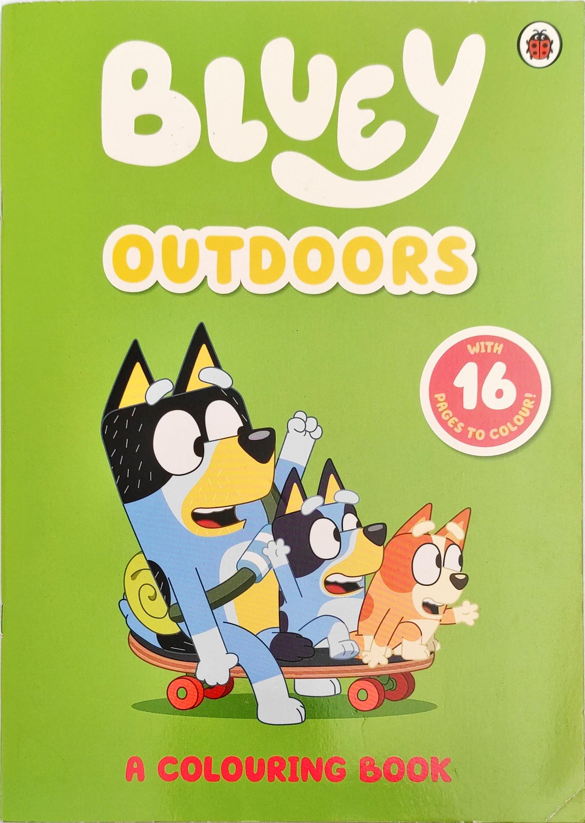 Bluey Outdoors Colouring Book