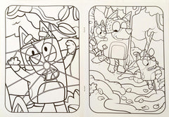 Bluey Outdoors Colouring Book