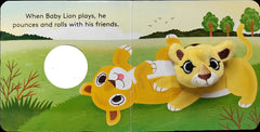 Baby Lion - Finger Puppet Book