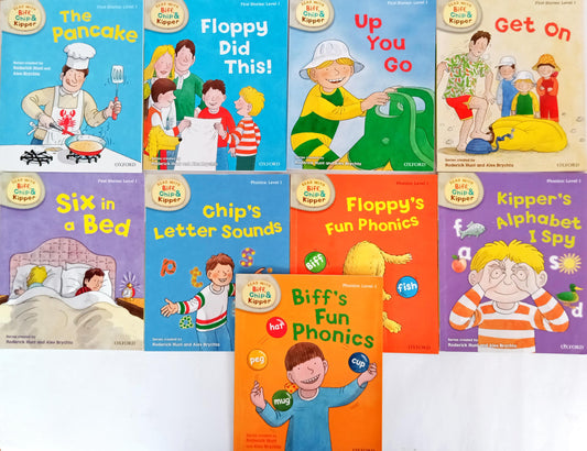 Biff Chip and Kipper  Set 2 : Level 1 (9 Books)