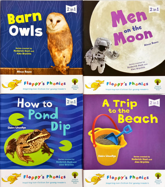 Floppy's Phonics 2 In 1 Set 2 (4 Books)