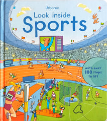 Usborne Look Inside Sports(With Over 100 Flap)