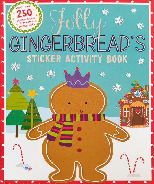 Jolly Gingerbread's Sticker Activity book