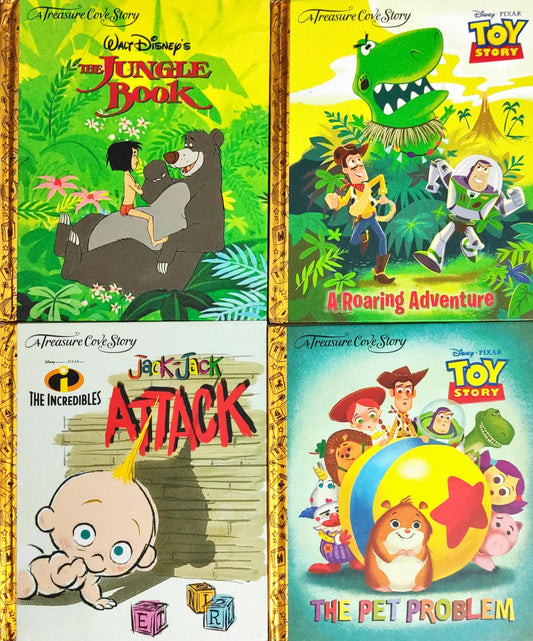 Disney Treasurecove Story Set 7 (4 Books)
