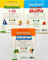 Wipe and Clean Combo Set (3 Books)