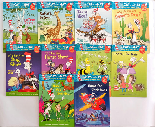 The Cat in the Hat Pouch (10 Books)