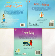 Usborne First Experience Combo Set (3 Books)