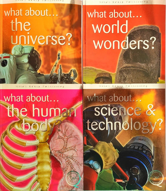 Miles Kelly What About Combo Set (4 Books)