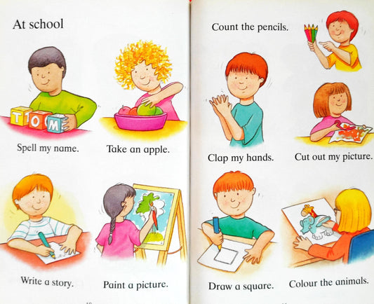 100 Verbs (First Steps with Ladybird)